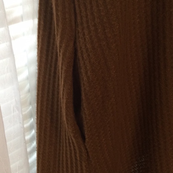 Remixmess Waffle Knit Mini Dress Short Sleeve Size S - Picture 4 of 9